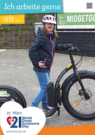 Plakataktion 2022 'Wenn ich gross bin, bin ich.../Ich arbeite gerne als...'