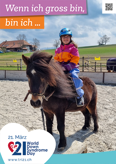 Plakataktion 2022 'Wenn ich gross bin, bin ich.../Ich arbeite gerne als...'