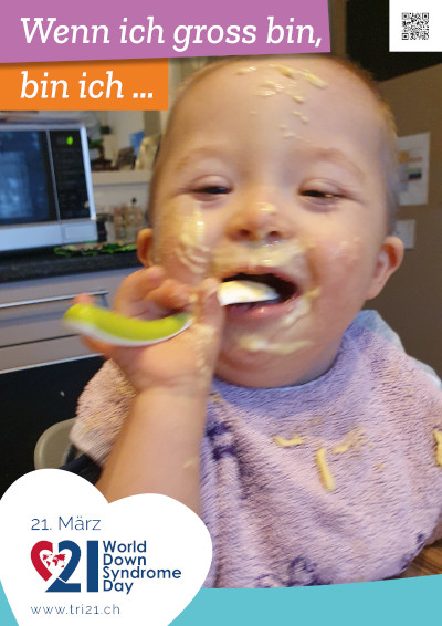 Plakataktion 2022 'Wenn ich gross bin, bin ich.../Ich arbeite gerne als...'