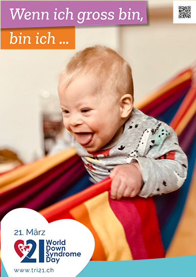 Plakataktion 2022 'Wenn ich gross bin, bin ich.../Ich arbeite gerne als...'