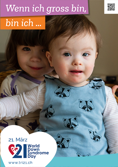 Plakataktion 2022 'Wenn ich gross bin, bin ich.../Ich arbeite gerne als...'