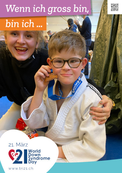 Plakataktion 2022 'Wenn ich gross bin, bin ich.../Ich arbeite gerne als...'