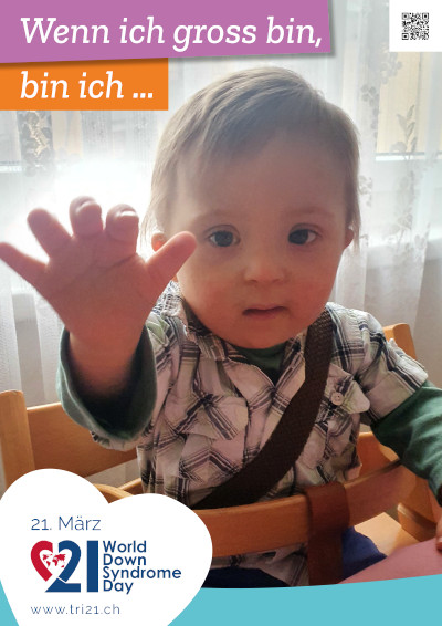 Plakataktion 2022 'Wenn ich gross bin, bin ich.../Ich arbeite gerne als...'