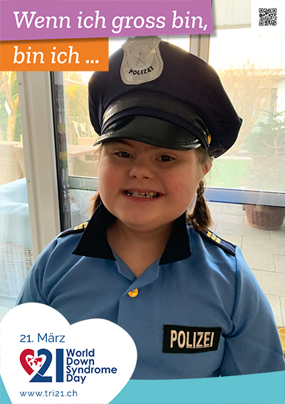 Plakataktion 2022 'Wenn ich gross bin, bin ich.../Ich arbeite gerne als...'