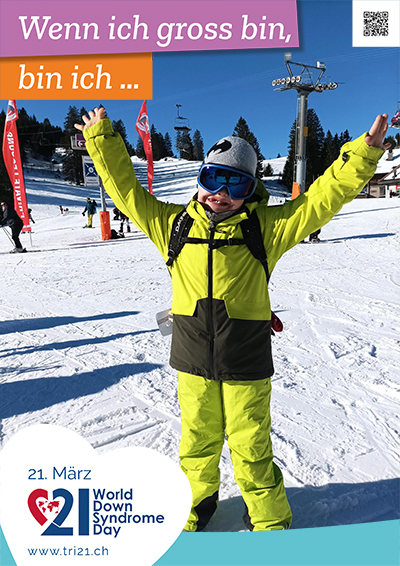 Plakataktion 2022 'Wenn ich gross bin, bin ich.../Ich arbeite gerne als...'