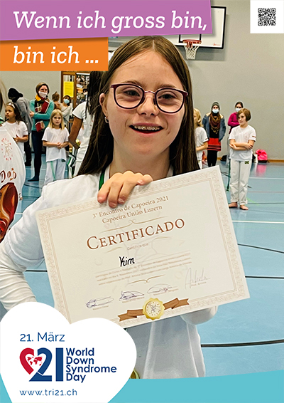 Plakataktion 2022 'Wenn ich gross bin, bin ich.../Ich arbeite gerne als...'