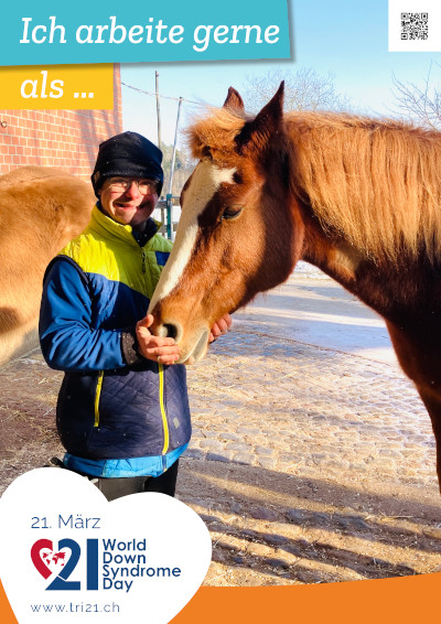 Plakataktion 2022 'Wenn ich gross bin, bin ich.../Ich arbeite gerne als...'