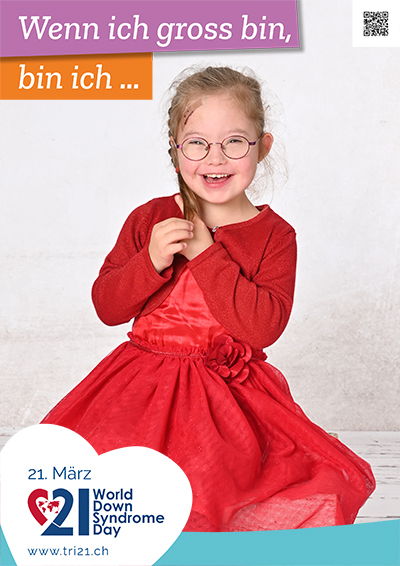 Plakataktion 2022 'Wenn ich gross bin, bin ich.../Ich arbeite gerne als...'