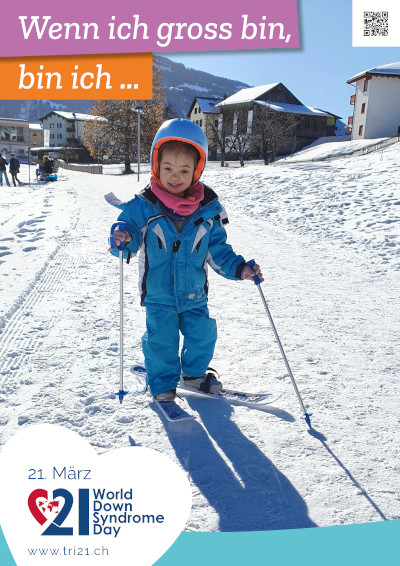 Plakataktion 2022 'Wenn ich gross bin, bin ich.../Ich arbeite gerne als...'