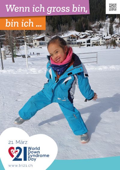 Plakataktion 2022 'Wenn ich gross bin, bin ich.../Ich arbeite gerne als...'