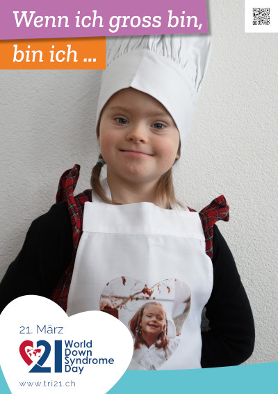 Plakataktion 2022 'Wenn ich gross bin, bin ich.../Ich arbeite gerne als...'