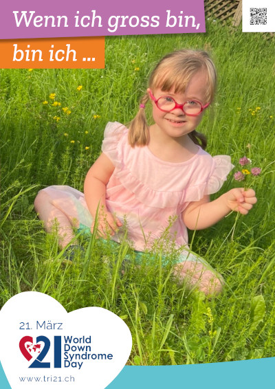 Plakataktion 2022 'Wenn ich gross bin, bin ich.../Ich arbeite gerne als...'