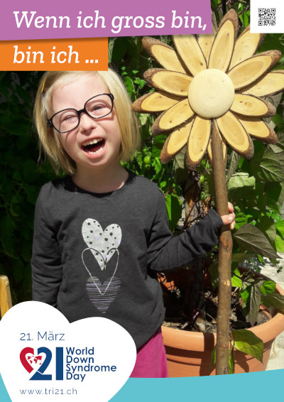Plakataktion 2022 'Wenn ich gross bin, bin ich.../Ich arbeite gerne als...'