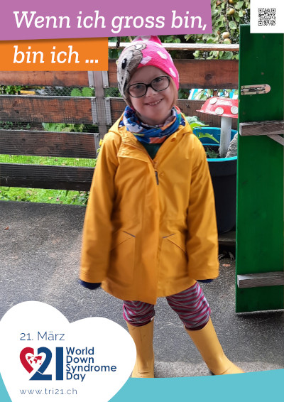 Plakataktion 2022 'Wenn ich gross bin, bin ich.../Ich arbeite gerne als...'