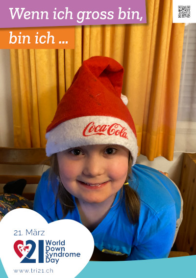 Plakataktion 2022 'Wenn ich gross bin, bin ich.../Ich arbeite gerne als...'