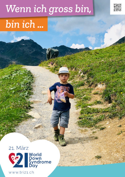 Plakataktion 2022 'Wenn ich gross bin, bin ich.../Ich arbeite gerne als...'