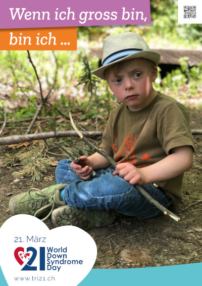 Plakataktion 2022 'Wenn ich gross bin, bin ich.../Ich arbeite gerne als...'