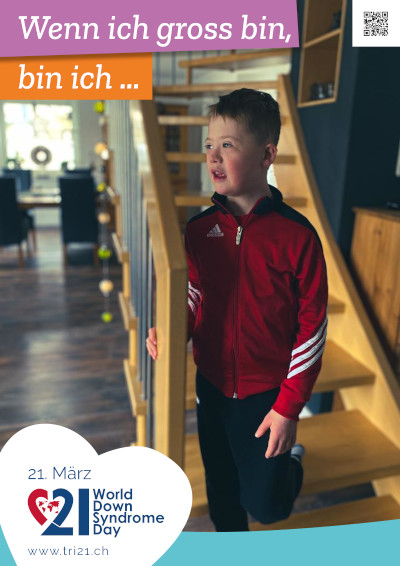 Plakataktion 2022 'Wenn ich gross bin, bin ich.../Ich arbeite gerne als...'