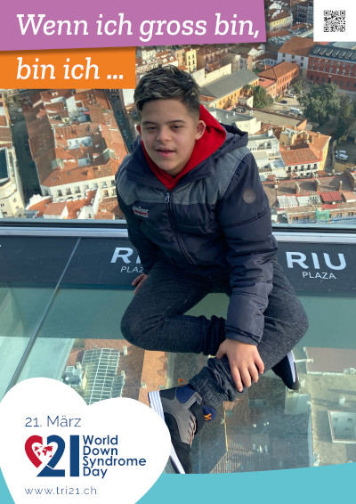 Plakataktion 2022 'Wenn ich gross bin, bin ich.../Ich arbeite gerne als...'