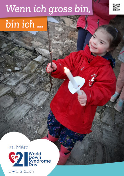 Plakataktion 2022 'Wenn ich gross bin, bin ich.../Ich arbeite gerne als...'