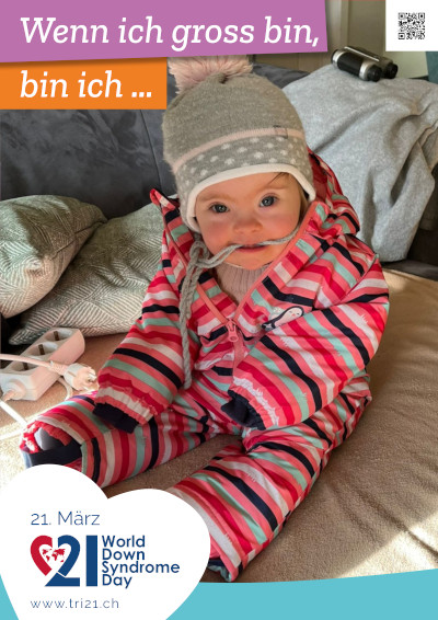 Plakataktion 2022 'Wenn ich gross bin, bin ich.../Ich arbeite gerne als...'