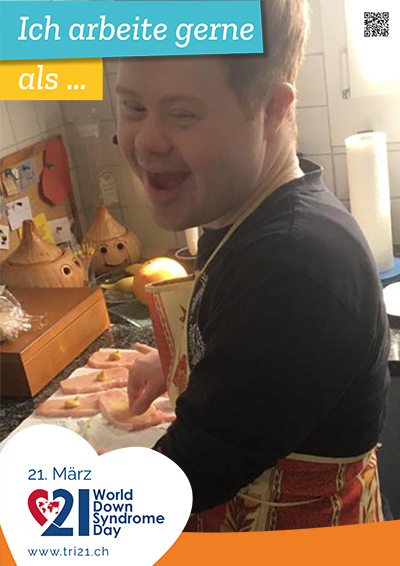 Plakataktion 2022 'Wenn ich gross bin, bin ich.../Ich arbeite gerne als...'