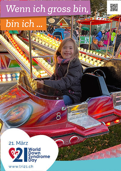 Plakataktion 2022 'Wenn ich gross bin, bin ich.../Ich arbeite gerne als...'