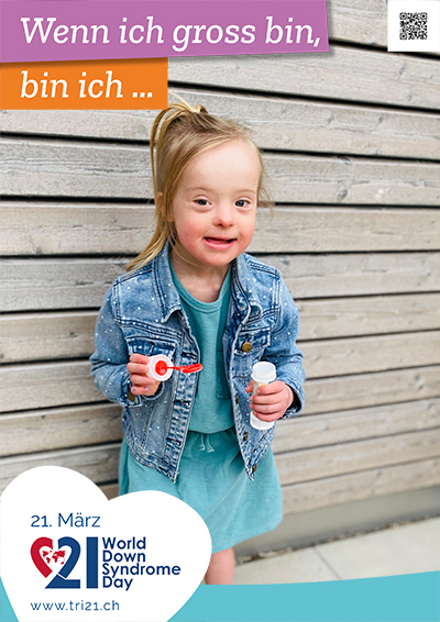 Plakataktion 2022 'Wenn ich gross bin, bin ich.../Ich arbeite gerne als...'