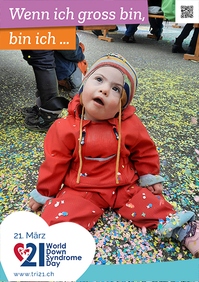 Plakataktion 2022 'Wenn ich gross bin, bin ich.../Ich arbeite gerne als...'