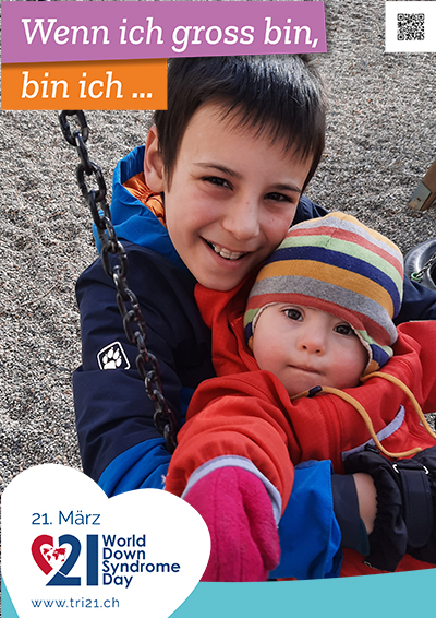 Plakataktion 2022 'Wenn ich gross bin, bin ich.../Ich arbeite gerne als...'