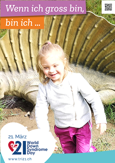 Plakataktion 2022 'Wenn ich gross bin, bin ich.../Ich arbeite gerne als...'