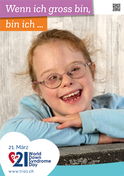 Plakataktion 2022 'Wenn ich gross bin, bin ich.../Ich arbeite gerne als...'