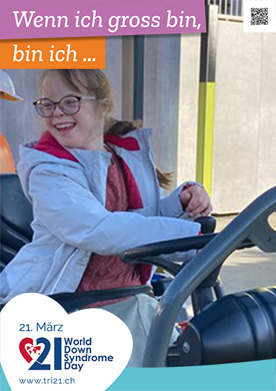 Plakataktion 2022 'Wenn ich gross bin, bin ich.../Ich arbeite gerne als...'