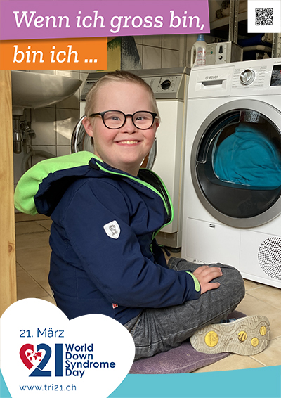 Plakataktion 2022 'Wenn ich gross bin, bin ich.../Ich arbeite gerne als...'