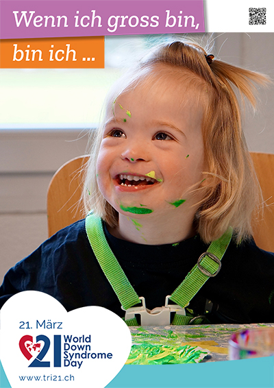 Plakataktion 2022 'Wenn ich gross bin, bin ich.../Ich arbeite gerne als...'