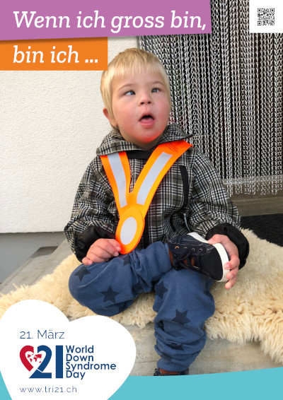 Plakataktion 2022 'Wenn ich gross bin, bin ich.../Ich arbeite gerne als...'