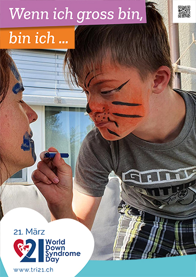 Plakataktion 2022 'Wenn ich gross bin, bin ich.../Ich arbeite gerne als...'