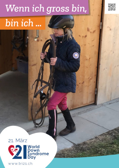 Plakataktion 2022 'Wenn ich gross bin, bin ich.../Ich arbeite gerne als...'