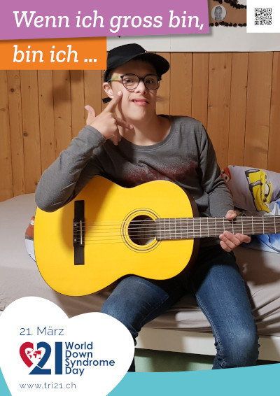 Plakataktion 2022 'Wenn ich gross bin, bin ich.../Ich arbeite gerne als...'