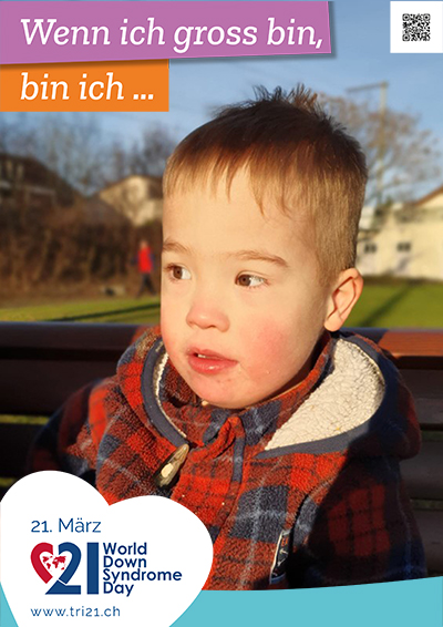 Plakataktion 2022 'Wenn ich gross bin, bin ich.../Ich arbeite gerne als...'