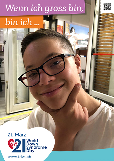 Plakataktion 2022 'Wenn ich gross bin, bin ich.../Ich arbeite gerne als...'