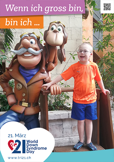 Plakataktion 2022 'Wenn ich gross bin, bin ich.../Ich arbeite gerne als...'