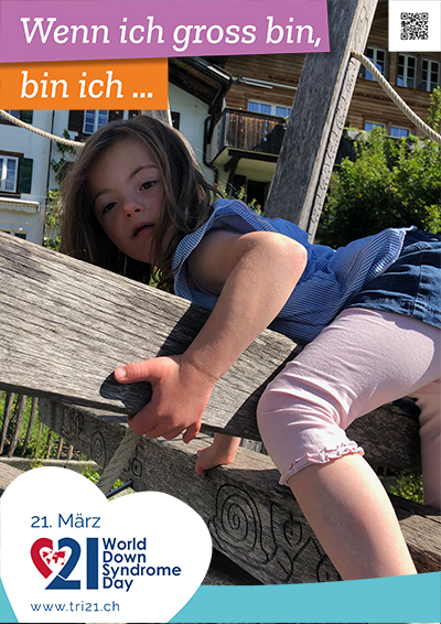 Plakataktion 2022 'Wenn ich gross bin, bin ich.../Ich arbeite gerne als...'