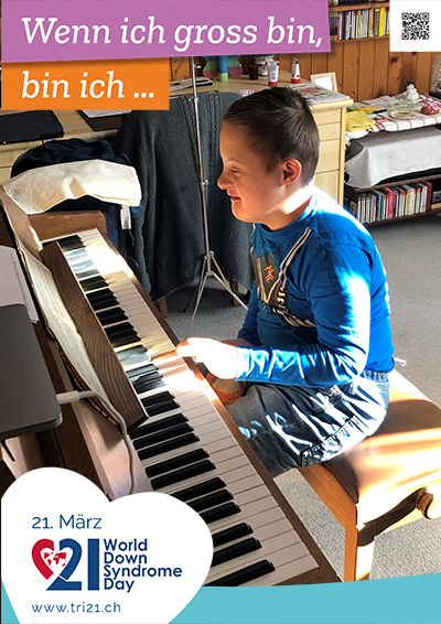 Plakataktion 2022 'Wenn ich gross bin, bin ich.../Ich arbeite gerne als...'