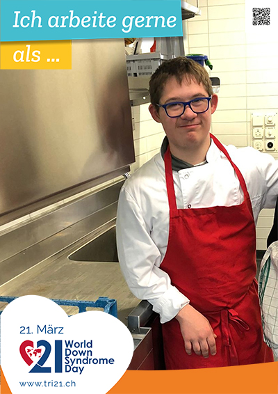 Plakataktion 2022 'Wenn ich gross bin, bin ich.../Ich arbeite gerne als...'