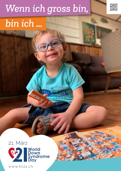 Plakataktion 2022 'Wenn ich gross bin, bin ich.../Ich arbeite gerne als...'
