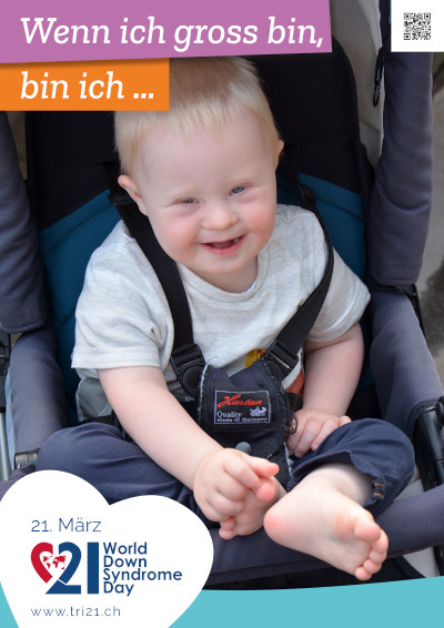 Plakataktion 2022 'Wenn ich gross bin, bin ich.../Ich arbeite gerne als...'