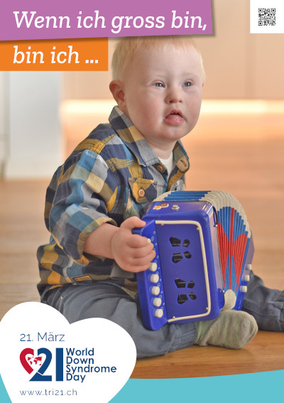 Plakataktion 2022 'Wenn ich gross bin, bin ich.../Ich arbeite gerne als...'