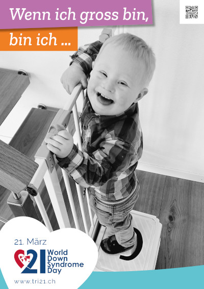 Plakataktion 2022 'Wenn ich gross bin, bin ich.../Ich arbeite gerne als...'