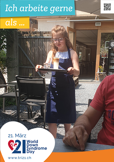 Plakataktion 2022 'Wenn ich gross bin, bin ich.../Ich arbeite gerne als...'